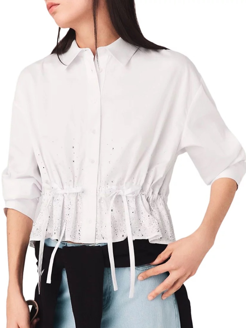 Cisequino Rhinestone Shirt
